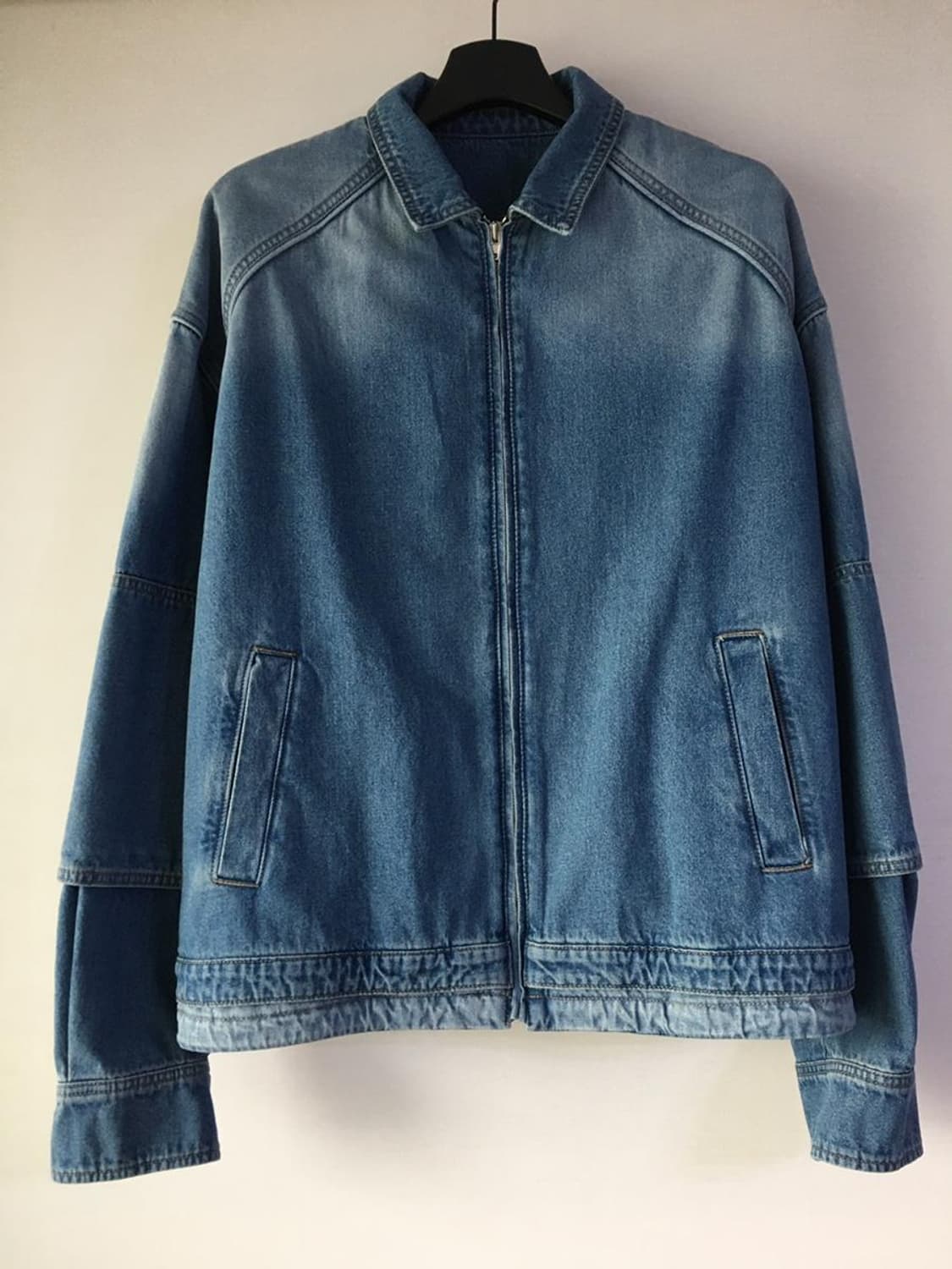 (50) 준지 juunj / 콘데님 셔츠자켓 연청 상품이미지1