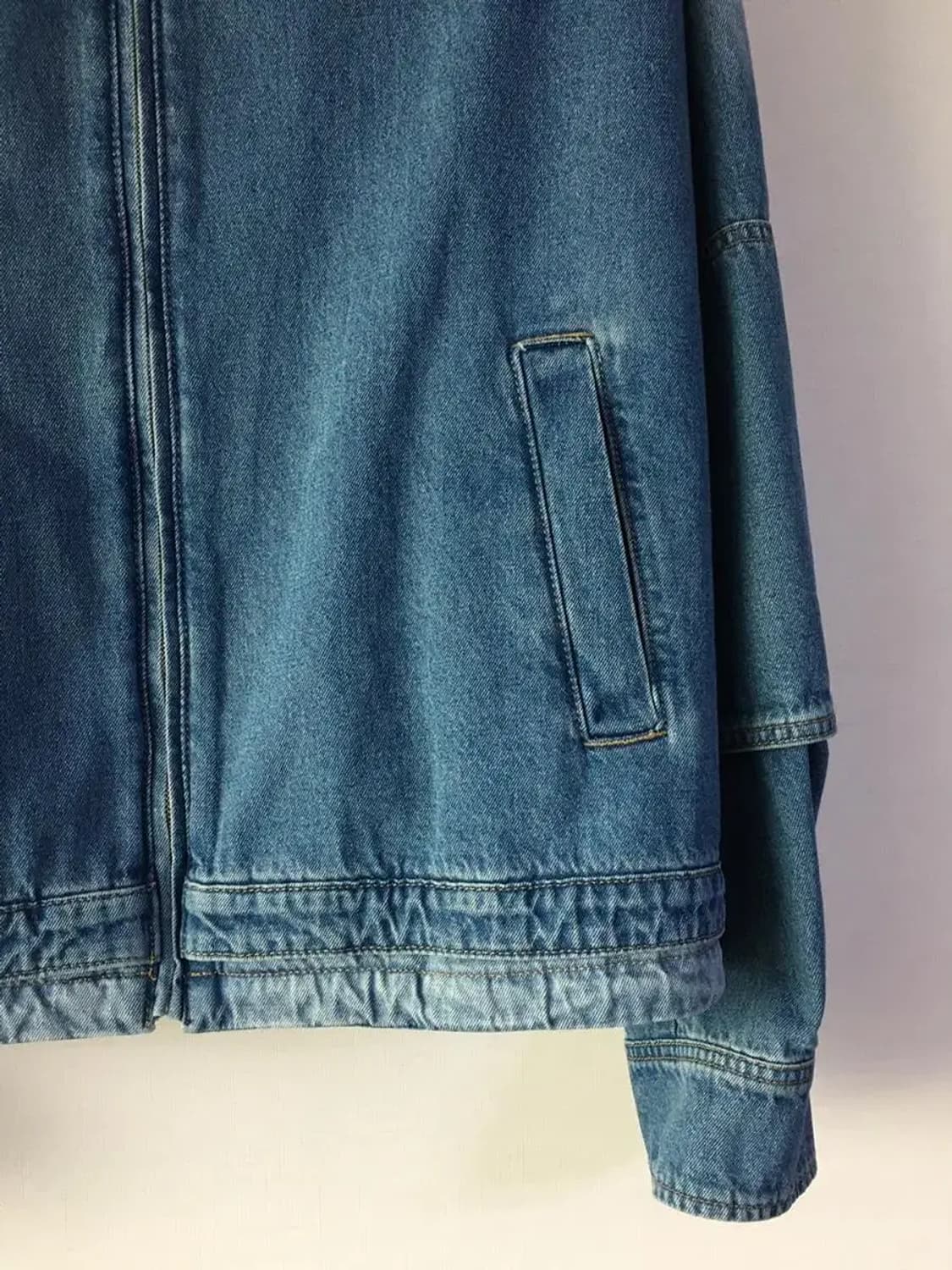 (50) 준지 juunj / 콘데님 셔츠자켓 연청 상품이미지2