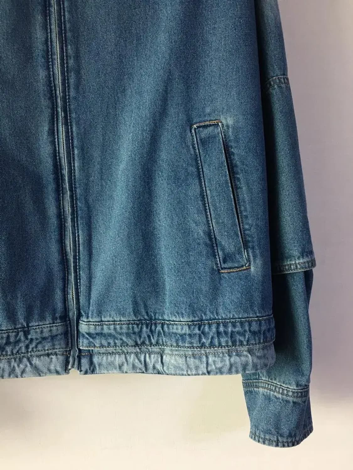 (50) 준지 juunj / 콘데님 셔츠자켓 연청 상품이미지4