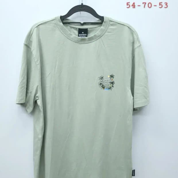 그루브라임 M 95 야자나무 반팔티셔츠, 실측54-70-53