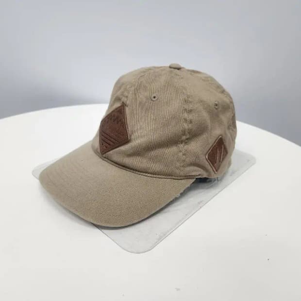 모자)컬럼비아 L-XL 가죽패치 빈티지 볼캡, 야구모자