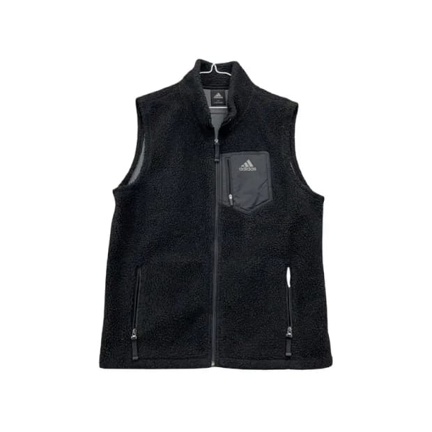 아디다스 후리스 플리스 집업 조끼 베스트 105 K05653