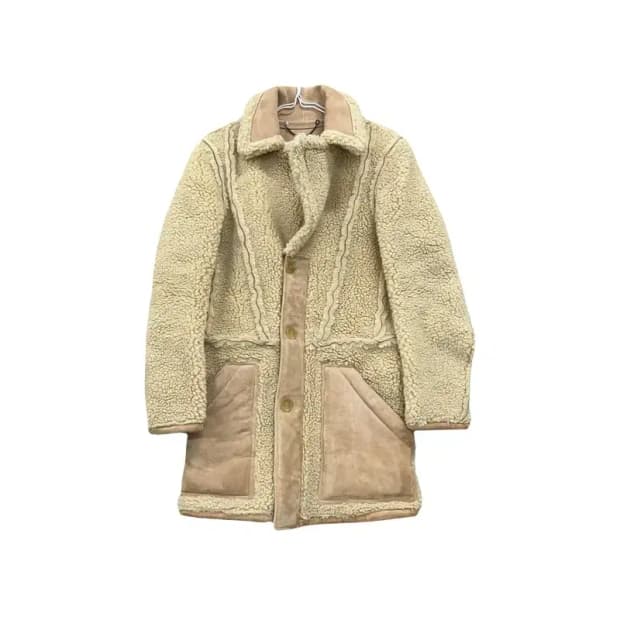 H&M 메종 마르지엘라 양털 뽀글이 무스탕 코트 자켓 90 K05680 상품이미지1