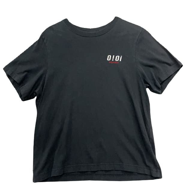 oioi 블랙 반팔티 M00122 상품이미지1