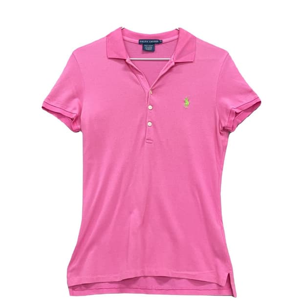 폴로 랄프로렌 핑크 반팔카라티 85 K03154