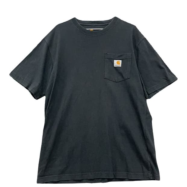 칼하트 블랙 반팔티 M00143