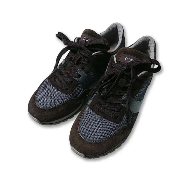 토즈 [Tod's] 배색 클래식 스웨이드 스니커즈