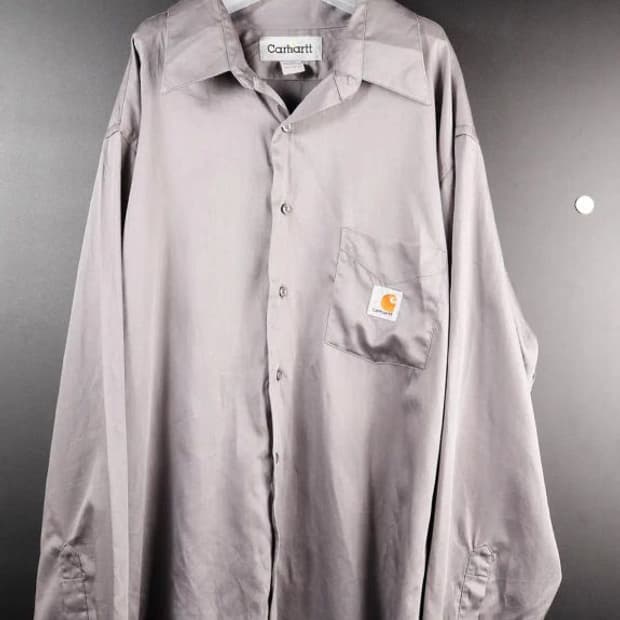 [2XL] 칼하트 원포켓 연그레이셔츠