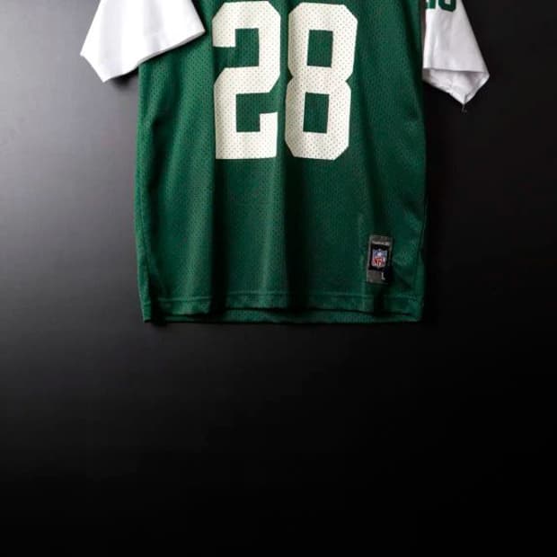 [L] 리복NFL 뉴욕제츠 잭 마틴 미식축구져지