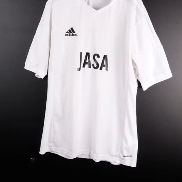 [M] 아디다스 JASA 흰색 축구반팔
