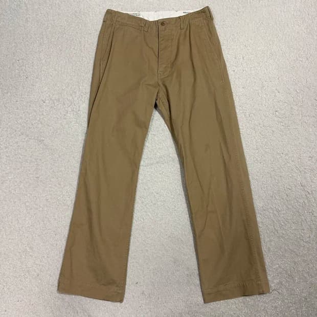 아웃스탠딩 면바지 치노 팬츠 32인치