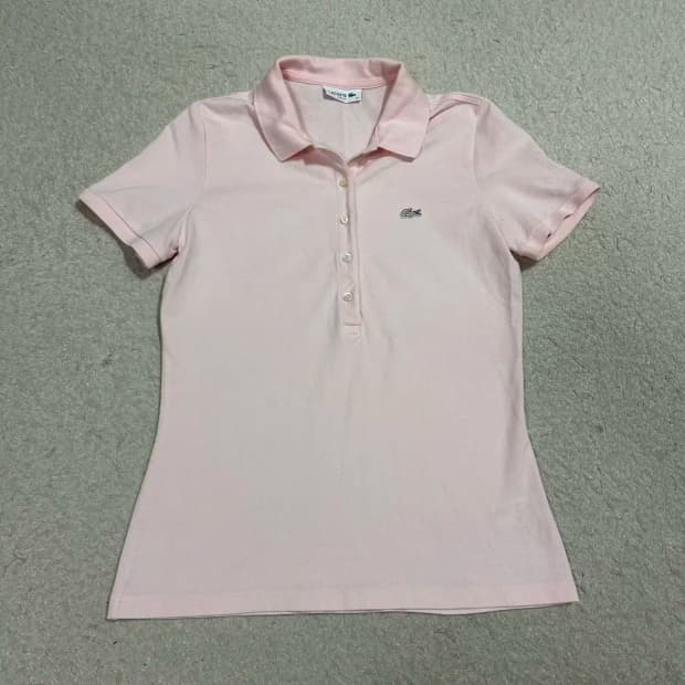 라코스테 반팔 카라티 여성 100