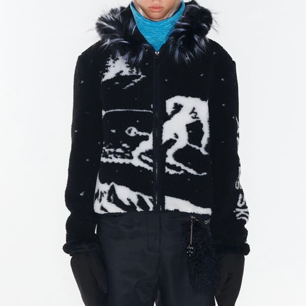 OPEN YY 플리스 후드 자켓