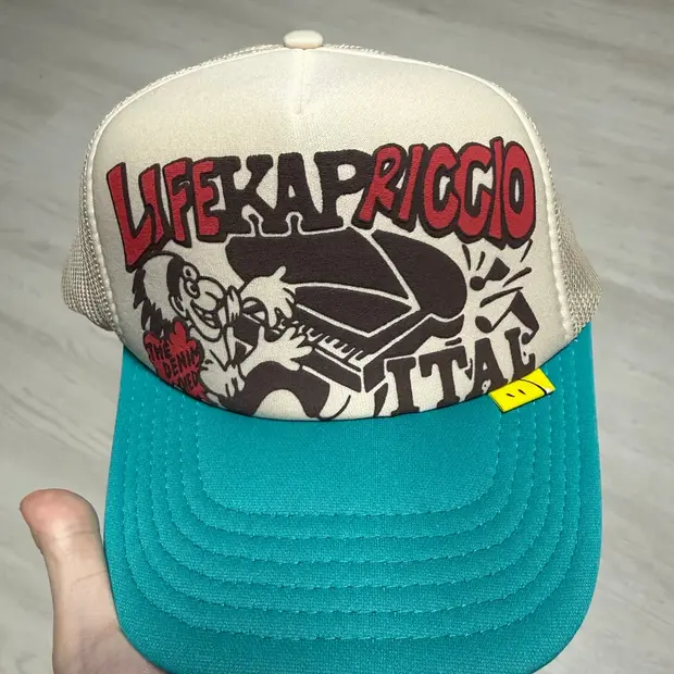 Kapital Life Apriccio 트러커캡 - 터키쉬 블루
